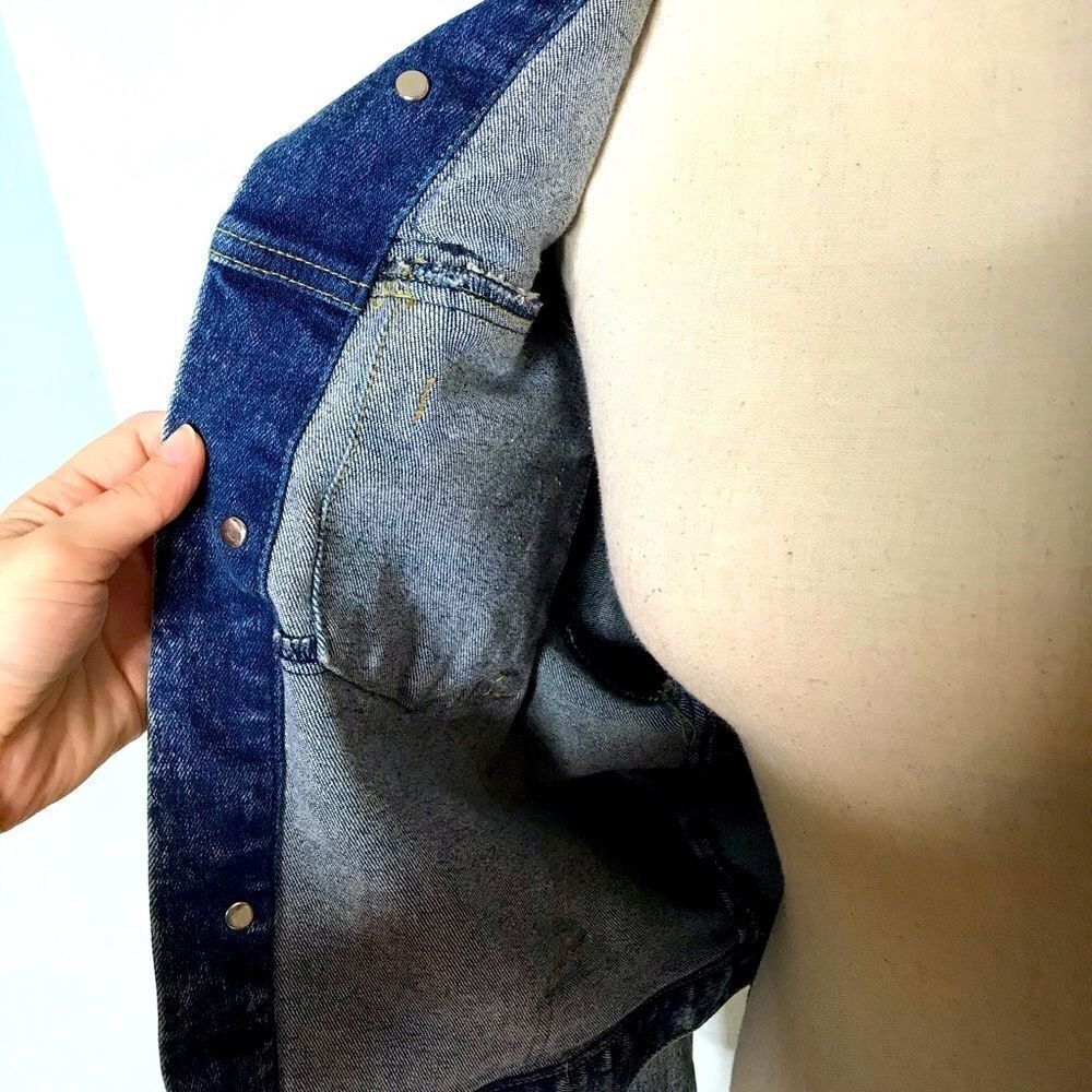 Amazing 80s Vintage Miller’s Western Jean Jacket - Picture 3 of 16